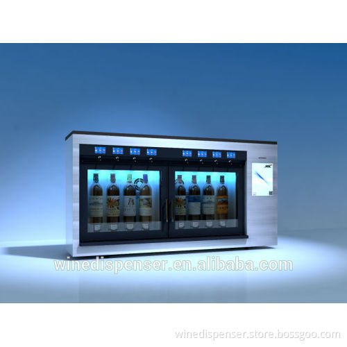 Electric 8 bottles wine Dispenser